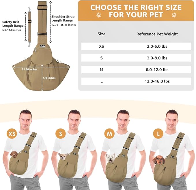 SlowTon Dog Carrier Sling - Image 6