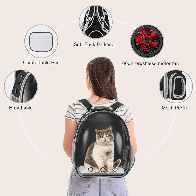 Active Cooling Pet Backpack Carrier - Image 7
