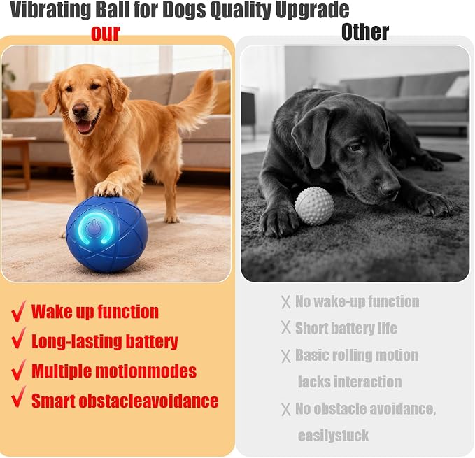 Valentines Day Gifts Dog Balls Interactive Dog Toys 2pc Shaky Ball Toy - Image 5