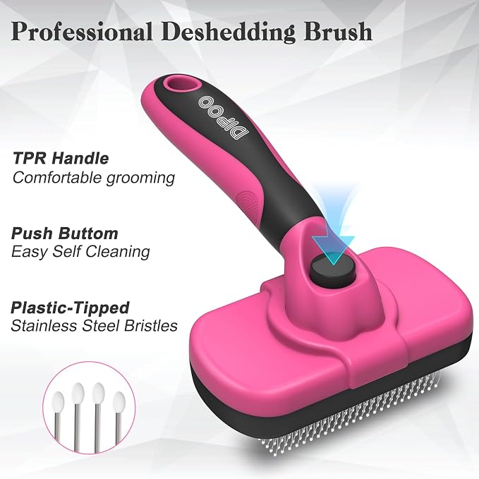 Self-Cleaning Pet Grooming Brush - Image 2