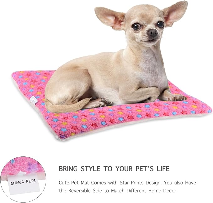 Mora Pets Dog Bed Crate Pad Ultra Soft Pet Bed - Image 6