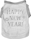 Petitebella Bling Happy New Year Puppy Dog Shirt by Petitebella