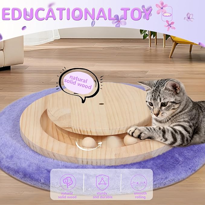 Cat Scratching Post for Indoor Large Adults, Cute Tree - Image 3