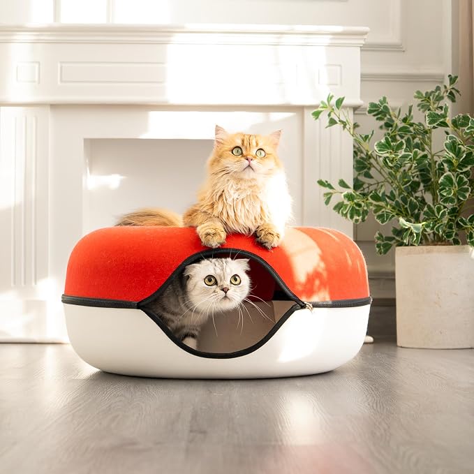 Cattasaurus Peekaboo Cat Cave, Extra Spacious - Image 8