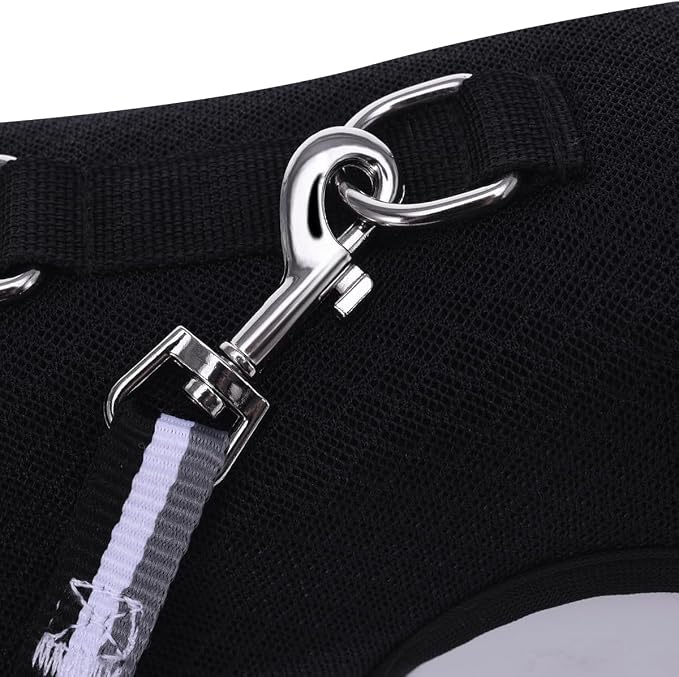 Kitty Harness and Leash for Walking Escape Proof Breathable Mesh Fabric - Image 7