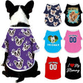 Custom Dog Shirt with Name Photo Text Logo Personalized Dog Pullover Shirts by Unknown