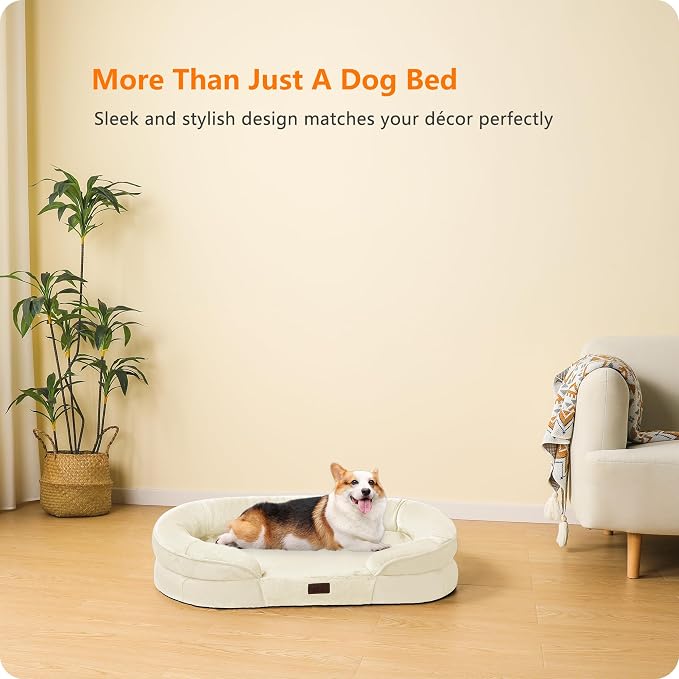 Dwanton Orthopedic Dog Bed for Medium Dogs - Image 9