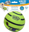Wobble Wag Giggle Ball | Rolling Enrichment Toy by WobbleWagGiggle