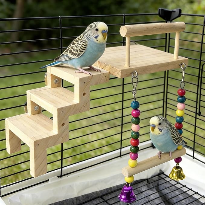 kathson Bird Perches Cage Toys - Image 3
