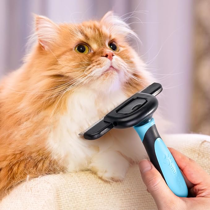 MIU COLOR Long Hair Pet Grooming Brush, Deshedding Tool - Image 8
