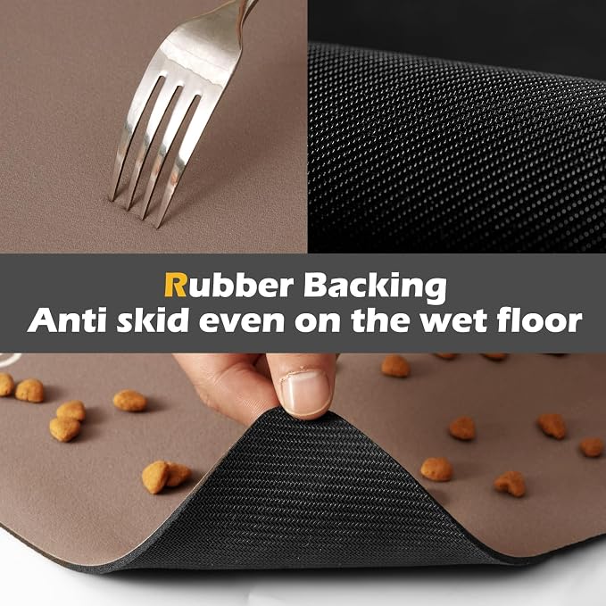 Pet Feeding Mat-Absorbent Dog Mat - Image 6