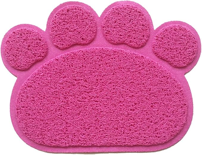 PVC Pet Dog Cat Puppy Kitten Dish Bowl Food Water Feeding Placemat, Non-Slip - Image 2