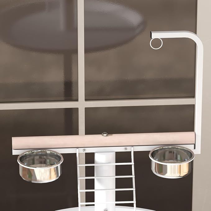 PawHut Bird Stand, Parrot Stand - Image 9