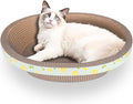 Oval Cat Cardboard Scratcher by ROMOHOM