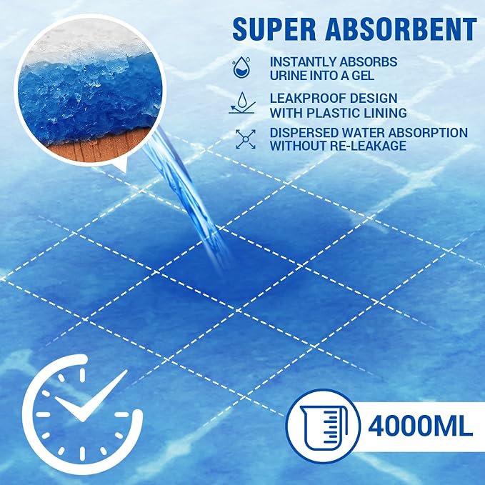 Bed Pads Disposable 40"X60" Chucks Pads Oversized Underpads - Image 7