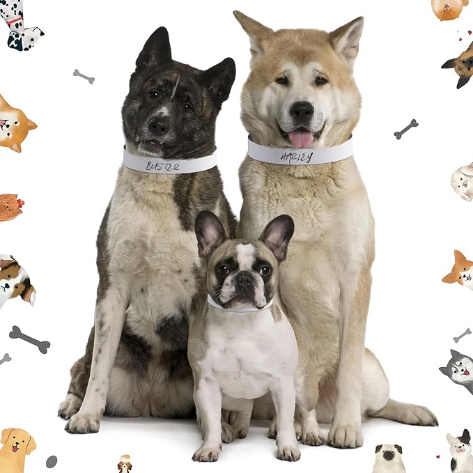 500 Count 20inch Adjustable Paper Dog Collars - Image 5