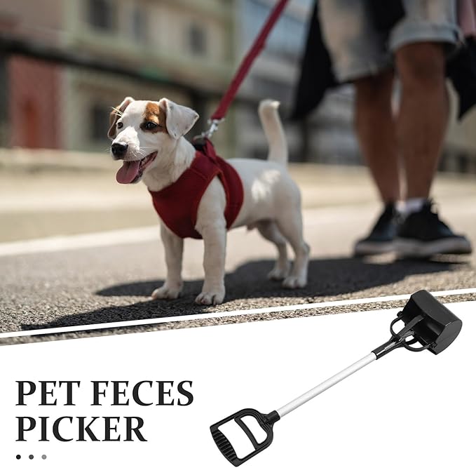 NUOBESTY Long Handle Pet Poop Scoop and Dog Litter Picker, Lightweight Pooper - Image 8