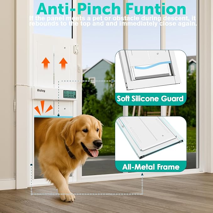 Automatic Sliding Glass Dog Door - Image 7
