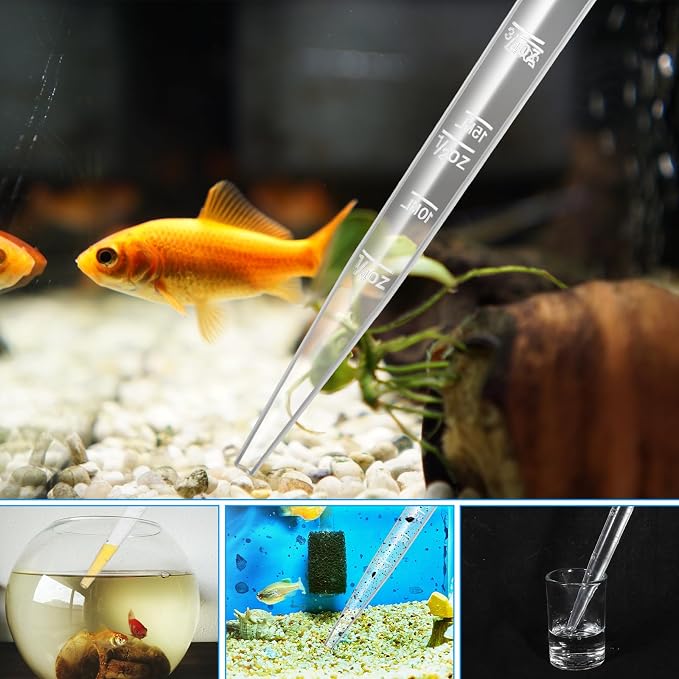 Aquarium Cleaning Dropper, 30ml Aquarium Clean Pipette Dropper, Manual Fish - Image 5