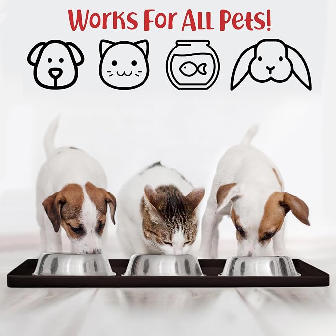 DogBuddy Dog Food Mat – Waterproof Dog Bowl Mat - Image 4