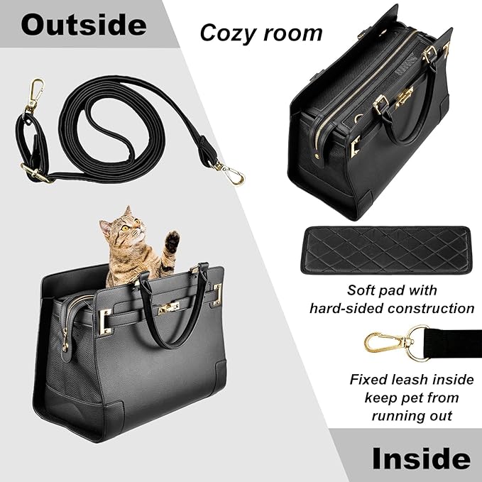 Fashion Dog Purse Carrier for Small Dogs - Image 4