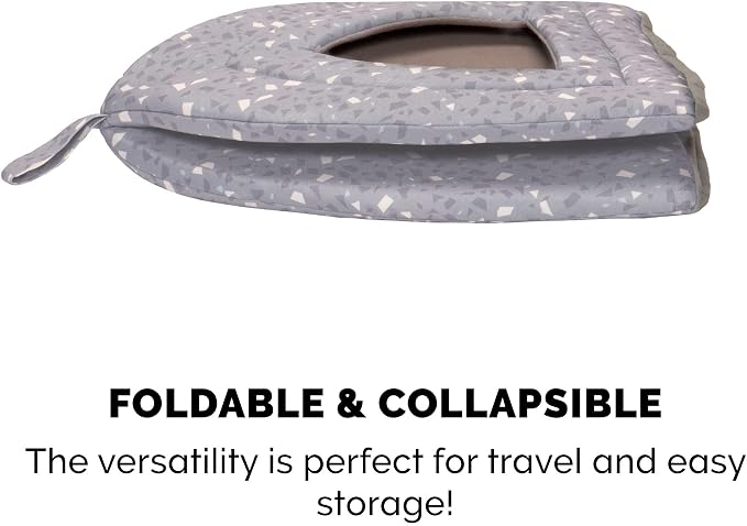 Furhaven Cat Bed Cave for Indoor Cats & Small Dogs, Washable & Foldable w/ - Image 4