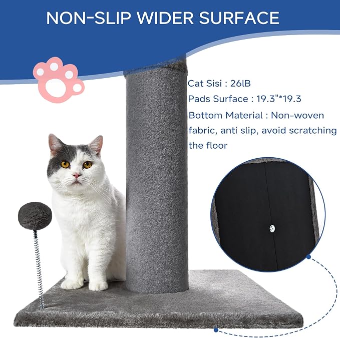 Cat Craft Cat Scratching Post Carpet Scratching Post 41" - Image 4