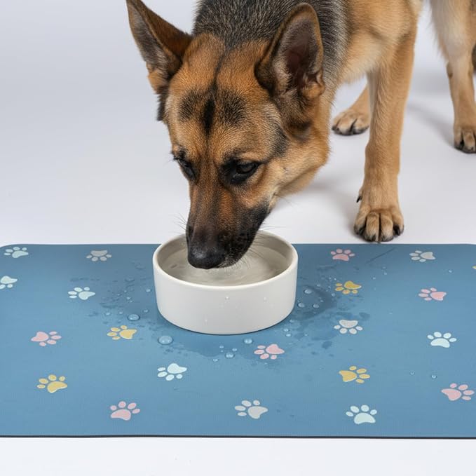 Pet Feeding Mat Absorbent Dog Mat - Image 7