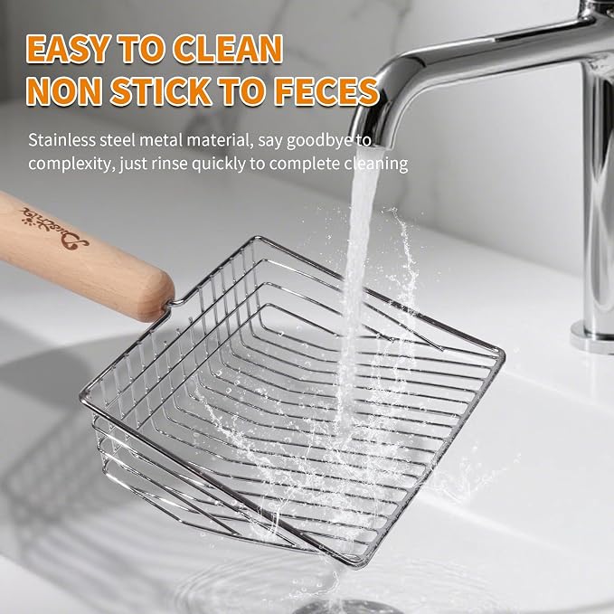 Cat Litter Scoop Metal Litter Scooper - Image 6