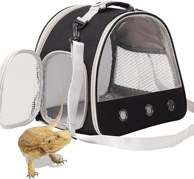 Bearded Dragon Travel Carrier, Lizards Carrier, Small Animal Travel Carrier by WEVONIGU