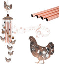 for Women Chicken Wind Chimes for Outside, Decoration for Outdoor by Howarmer