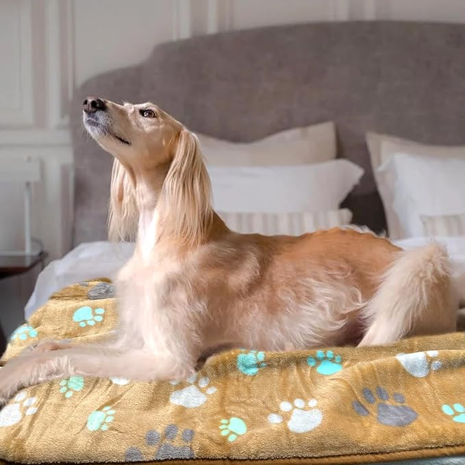 Dog Blankets for Medium Large Dogs Washable, 3 Pack Pet Blanket Washable 41" x - Image 5