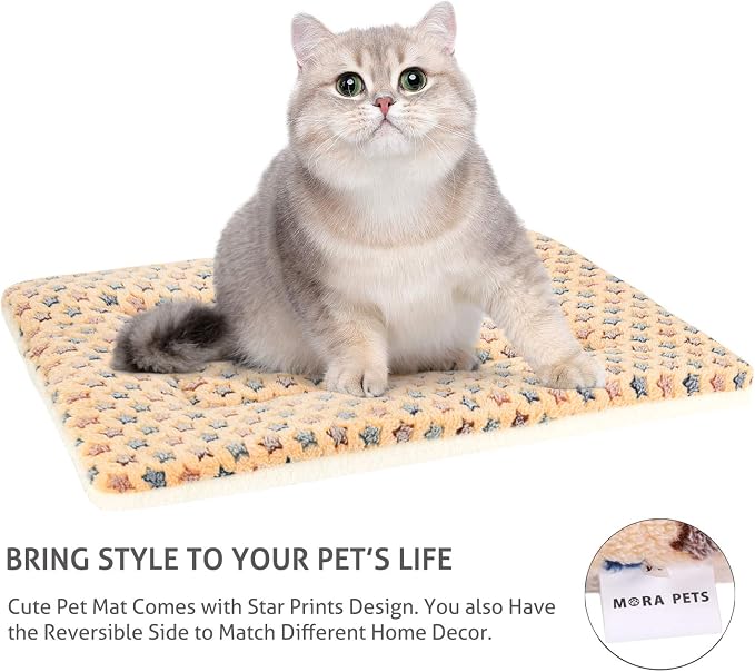 Mora Pets Cat Bed Dog Crate Pad Ultra Soft Pet Bed - Image 6