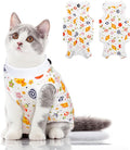SUNFURA Cat Recovery Suit, Kitten Surgical Full Bodysuit by SUNFURA