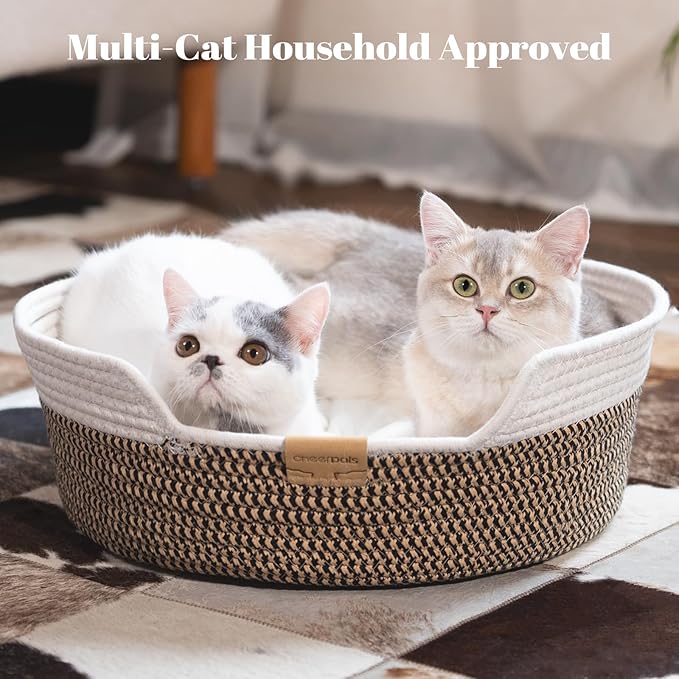 CHEERHOME PETS Cat Bed Basket - Image 6