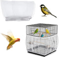 Bird Cage Seed Catcher, Universal Adjustable Birds Cages Cover Net Liner by Unknown