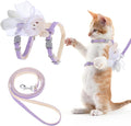 TIESOME Cat Harness and Leash Set, Adjustable Gradient Kitten Harness Escape by TIESOME
