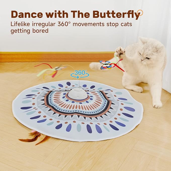 Potaroma Cat Toys Chargeable, 3in1 Hide and Seek - Image 4