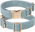 TDTOK Stylish Leather Dog Collar, Comfortable Soft PU Leather Dog Collars by Getthegoodstuff