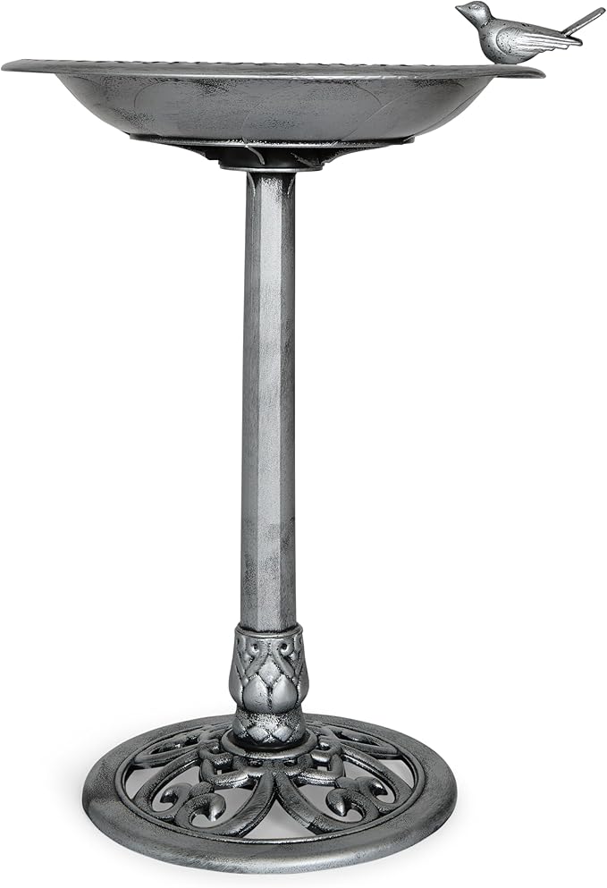 Outdoor Garden Bird Bath by BackyardExpressions