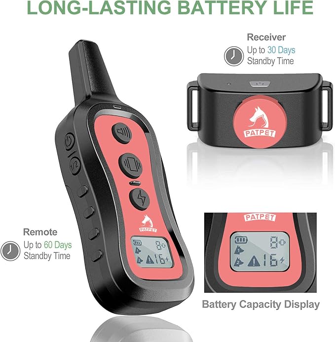 PATPET Dog Training Collar Shock Collar - Image 6