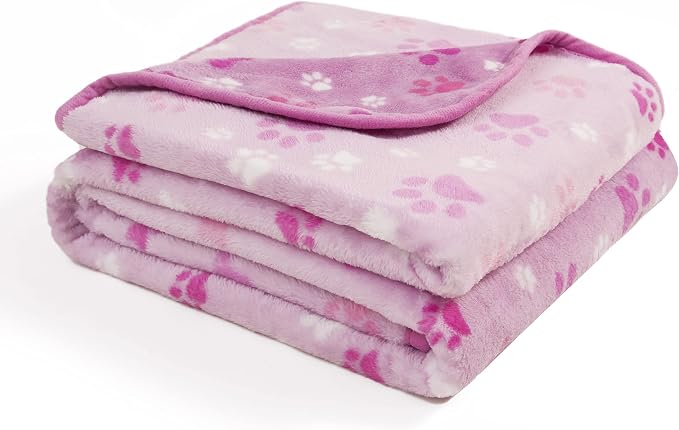 Allisandro Luxurious Dog Blanket, Extra Softness 350 GSM Flannel Fleece Pet by ALLISANDRO
