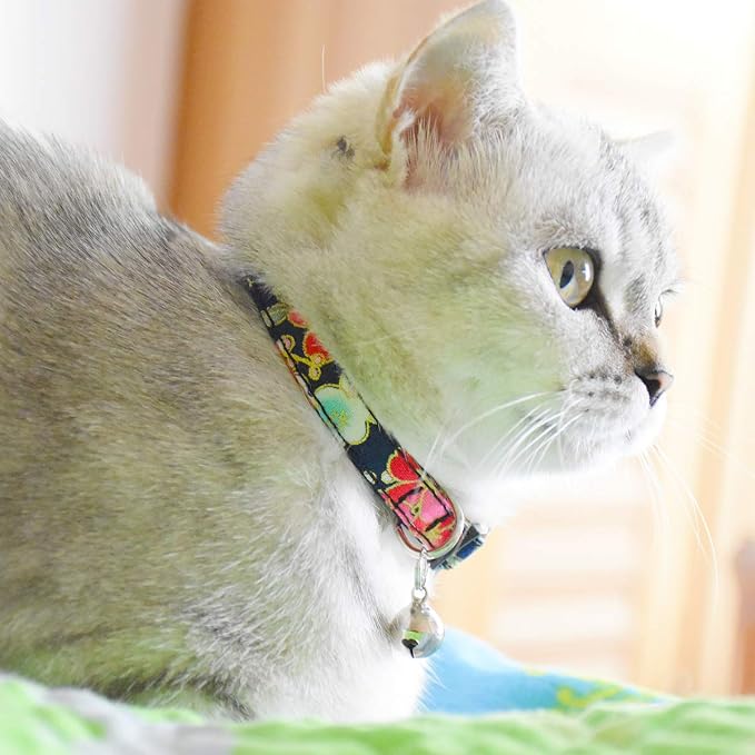 Breakaway Cat Collars with Bell, Durable & Safe Cute Kitten Collars Safety - Image 7