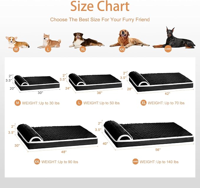 Orthopedic Dog Bed Large Sized Dog - Image 7