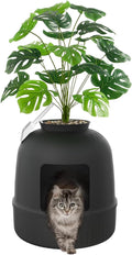 Lifewit Cat Litter Box, Hidden Enclosure Litter Tray by Lifewit