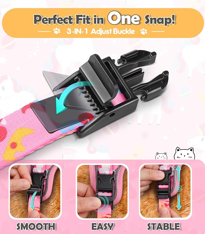 Halypet Cat Harness and Leash Set Cute Escape Proof Vest Harness - Image 5