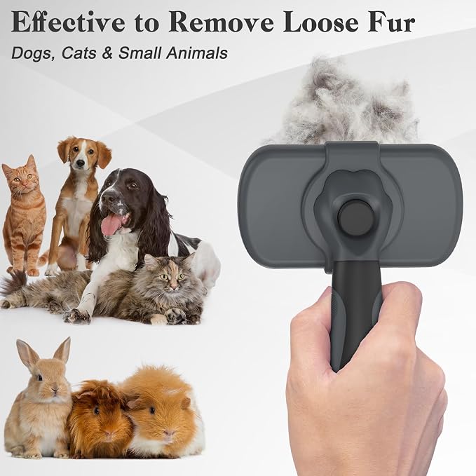 Swihauk Self Cleaning Slicker Brush - Image 6