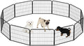 BestPet Dog Playpen 24 Inch 12 Panels Heavy Duty Metal Pet Exercise Pen Without by BestPet