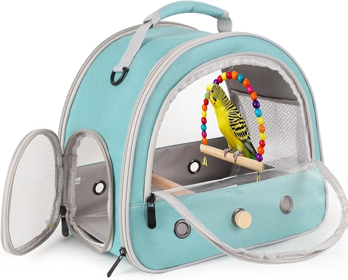 Portable Parrot Travel Cage Carrier by Unknown