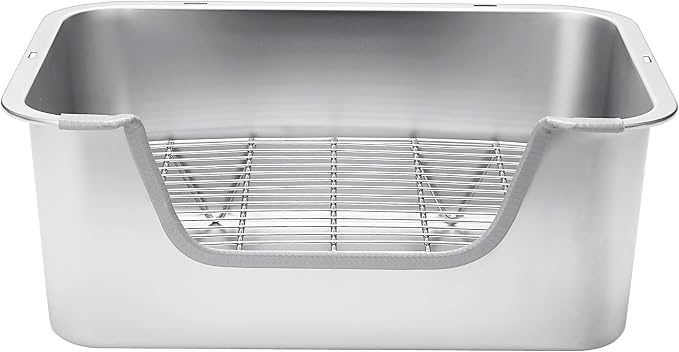 Stainless Steel Sifting Litter Box - Image 4